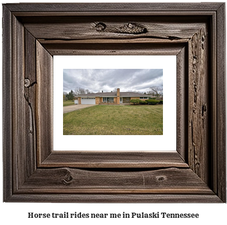 horse trail rides near me in Pulaski, Tennessee